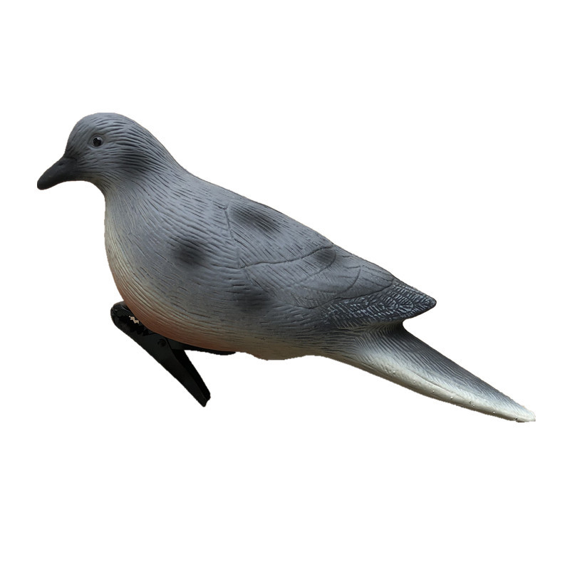 3D จำลอง Turtledove พลาสติกนกพิราบล่าสัตว์นกกลางแจ้งล่าสัตว์ล่อเหยื่อสวนเครื่องประดับตกแต่ง