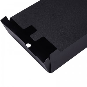 สารหน่วงไฟและสึกหรอ PC แผ่นฉนวนกันความร้อนสีดำ 0.43 มม. ปะเก็นฉนวนชิ้นส่วนรถยนต์ง่ายพับฉนวนแผ่น mylar