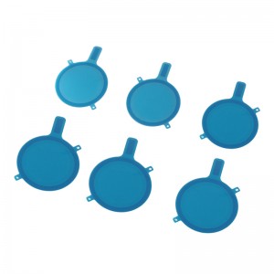 Bopu ซัพพลายชาร์จไร้สายฟิล์มป้องกันพีวีซีฟิล์มป้องกันรูปแบบสีฟ้าโทรศัพท์มือถือเบาะรองนั่งฟิล์มป้องกัน