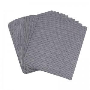 ตาข่ายลำโพงชนิดพิเศษสีดำกันฝุ่นและกันเสียงลำโพงตาข่ายลำโพงตาข่ายสำหรับเครื่องใช้ไฟฟ้า