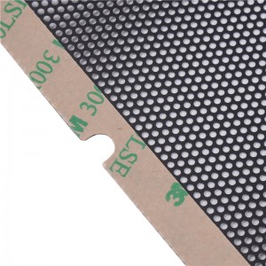 ซัพพลายสารหน่วงไฟไฟฟ้าสถิตพีวีซีกันฝุ่นตาข่ายกันฝุ่นอุปกรณ์ไฟฟ้าตาข่ายกันฝุ่นทนต่อแรงกระแทก 0.1 มม. ลำโพงตาข่าย