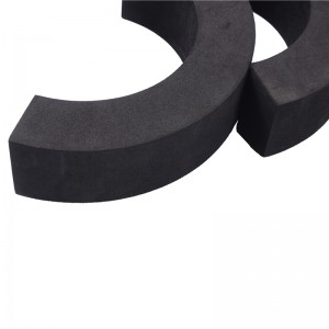 การดูดซับแรงกระแทก EVA วัสดุเพศตรงข้ามสารหน่วงไฟสีดำตงกวนโฟม EVA ต่างเพศวัสดุปั้น