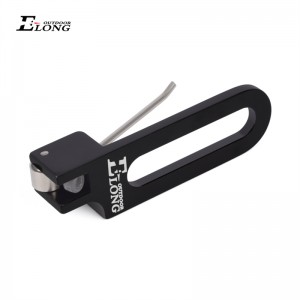 ELONG กลางแจ้ง 250007-01 RH อลูมิเนียมลูกศรส่วนที่เหลือ R Ecurve อุปกรณ์สำหรับการยิงเป้าหมายโบว์