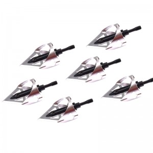 NIKA ยิงธนู 15B025 100 เม็ด Broadheads สำหรับยิงธนูลูกศรจุด c rossbow สายฟ้าล่าสัตว์