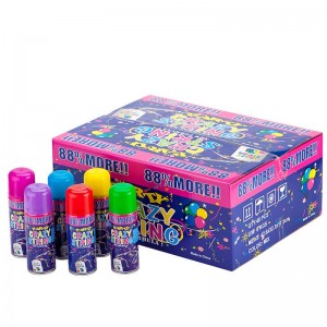 ตัวอย่างฟรีที่มีสีสันปาร์ตี้บ้าคลั่งผู้ผลิตจีน