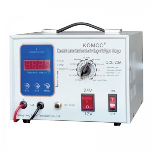 Komco เครื่องชาร์จแบตเตอรี่ 12V/24V/36V/48V/60V/72V แรงดันไฟฟ้าและปัจจุบันปรับ, เครื่องชาร์จยานยนต์และผู้ดูแลสำหรับรถยนต์, รถบรรทุก, รถกอ...
