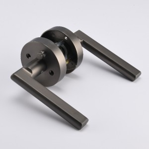 R7501 คันโยกประตูความเป็นส่วนตัวล็อคประตูภายในแบบไม่มีกุญแจล็อค