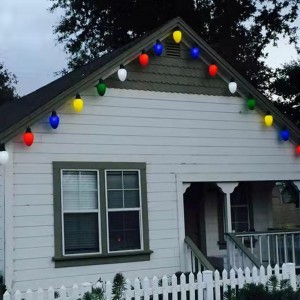 ปาร์ตี้คริสต์มาส LED 5 ไฟชุดตกแต่งคริสต์มาสวันหยุดแสงใหญ่