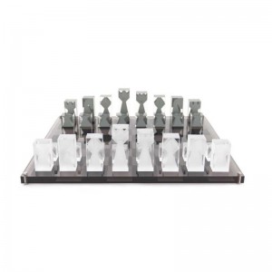 ของเล่นคลาสสิกชุดหมากรุกคริสตัลสูงคริสตัล