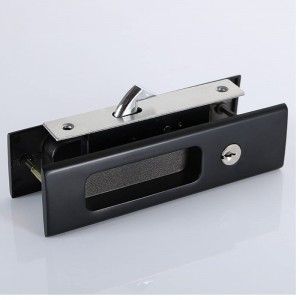 1701 Sliding Barn Door Latch Latch Lock ประตูล็อคล็อคที่อยู่ไม่ได้