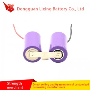 ถ้วยแกว่งแบตเตอรี่ลิเธียม 18350 7.4 โวลต์แบตเตอรี่แบบชาร์จไฟ 800mAh แบตเตอรี่พิเศษสำหรับผลิตภัณฑ์อิเล็กทรอนิกส์