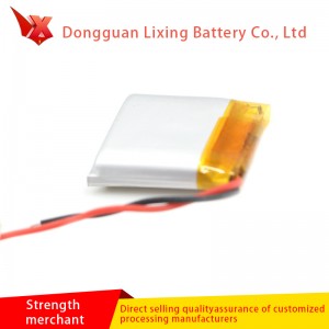 ผู้ผลิตอุปกรณ์ 803030-650mah 3.7V แบตเตอรี่ลิเธียมบางเฉียบแบตเตอรี่พิเศษสำหรับ Walkman และผลิตภัณฑ์สำหรับผู้ใหญ่
