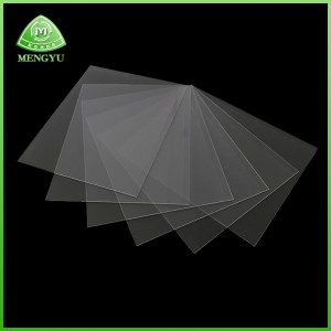 แผ่นพีวีซีโปร่งใสสูงวัสดุฟิล์มพลาสติกฟิล์มพลาสติกพับกล่องตุ่มบรรจุภัณฑ์การพิมพ์/ฉนวนกันความร้อนป้องกันไฟไหม้ทนไฟ