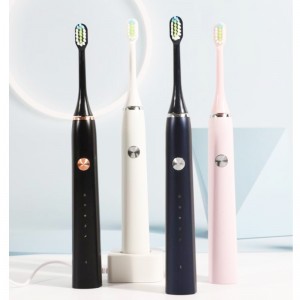 HAOLE OEM Type C Respargeable Replacement Heads ฉลากส่วนตัวอัตโนมัติ Sonic แปรงสีฟันไฟฟ้า