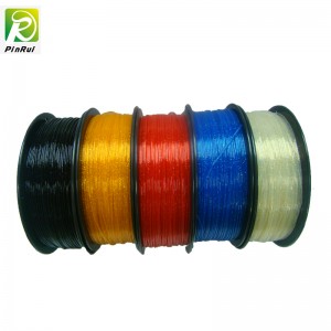 Pinrui เครื่องพิมพ์ 3D 1.75mm PLA Shining ประกาย Glitter Filents สำหรับเครื่องพิมพ์ 3D