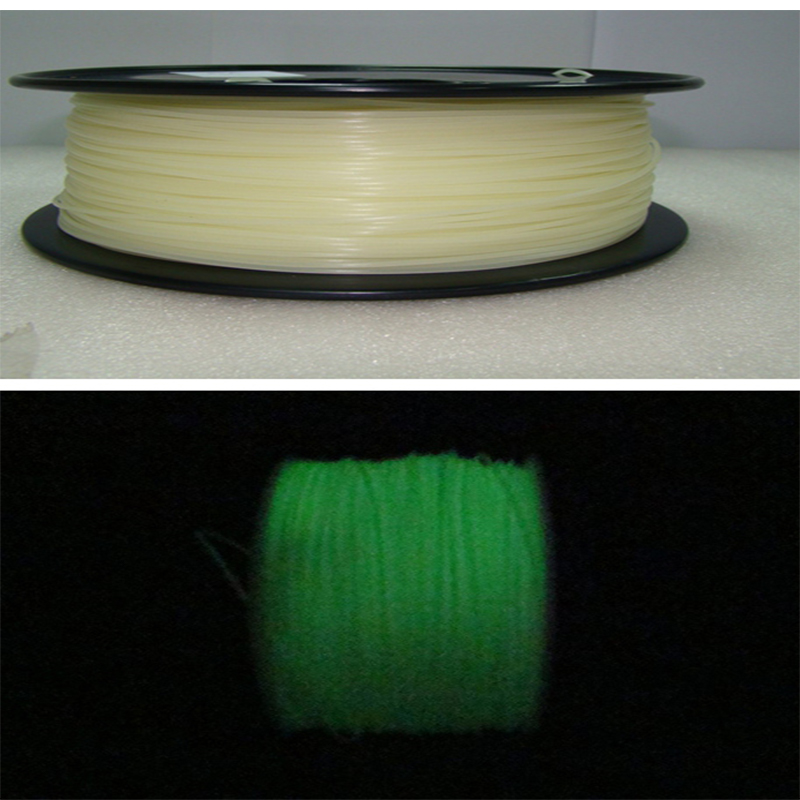 Pinrui เครื่องพิมพ์ 3D 1.75 มม. Golw Green Filament สำหรับเครื่องพิมพ์ 3D