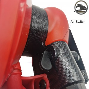 6 ในอากาศแบบสุ่ม Orbital Sander รุ่นที่สร้างด้วยตนเองเกรดอุตสาหกรรม