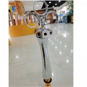 Draft Beer Tower พร้อมแตะหนึ่งครั้งหรือแตะสามครั้ง