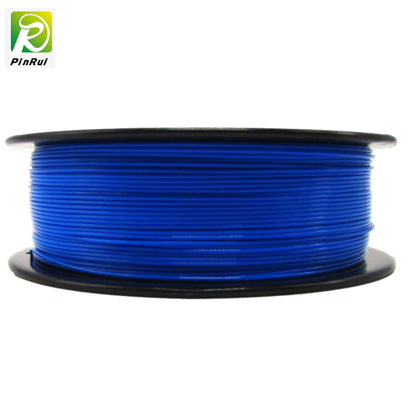 Pinrui ที่มีคุณภาพสูง 1 กิโลกรัม 3D PLA เครื่องพิมพ์ Filament สีฟ้า