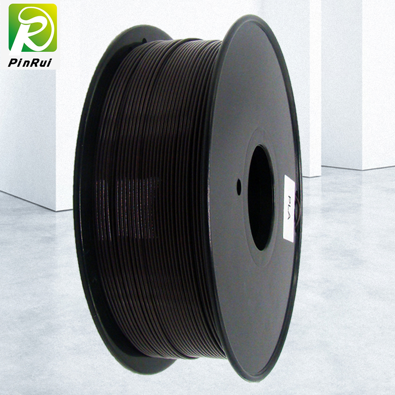 Pinrui ที่มีคุณภาพสูง 1 กิโลกรัม 3D PLA เครื่องพิมพ์ Filament Coffee Color