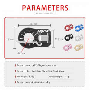 Elongarrow 25ar13 ยิงธนู Recurve Bow อลูมิเนียมลูกศรส่วนที่เหลือ