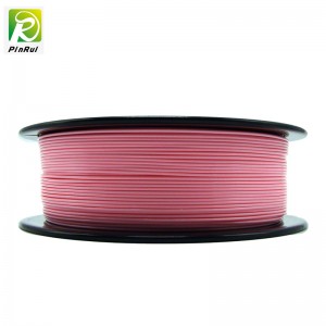 Pinrui ที่มีคุณภาพสูง 1 กิโลกรัม 3D PLA เครื่องพิมพ์เส้นใยสีชมพู 9284C สี