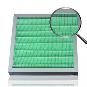 โรงงานขายตรงหลัก pre preated panel hvac กรองอากาศสำหรับเครื่องปรับอากาศกลาง