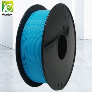 Pinrui ที่มีคุณภาพสูง 1 กิโลกรัม 3D PLA เครื่องพิมพ์ Filament น้ำสีฟ้า