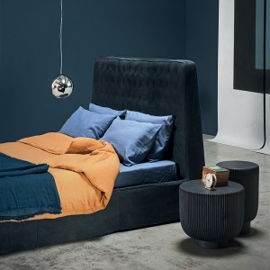 อุตสาหกรรมกลางแจ้งไฟเบอร์กลาสชามรูปร่างปลายตารางศูนย์รอบที่ทันสมัยชุดโต๊ะกาแฟห้องนั่งเล่นเฟอร์นิเจอร์