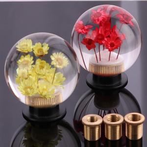 โรงงานขายส่งที่กำหนดเองสากลคู่มือการใช้งานรถดัดแปลงเกียร์เปลี่ยนลูกบิดเรซิ่นบอลหัวกับอะแดปเตอร์สลักเปลี่ยนลูกบิดและอะแ...