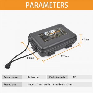 Elongarrow 470071 Archery Broadheads กล่องเก็บ