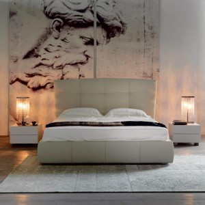 เฟอร์นิเจอร์ห้องนอนโต๊ะข้างเตียงโต๊ะไม้ที่ทันสมัยไม้ไนท์และเถ้าไม้ตู้ข้างเตียง