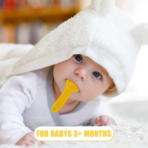 Spanner Hammer Wrench Pleriers รูปร่าง BPA ฟรีซิลิโคนเด็กทารกการงอกฟัน