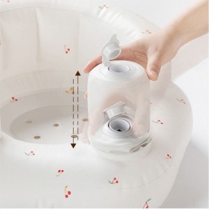 โซฟาต่อต้านการตกเชอร์รี่พกพา, เก้าอี้รับประทานอาหารเก้าอี้อาบน้ำเก้าอี้ PVC พองของเล่นพองได้