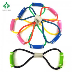 วงโยคะวงดนตรีต้านทานการออกกำลังกายกล้ามเนื้อออกกำลังกายออกกำลังกายออกกำลังกาย 8 ประเภท