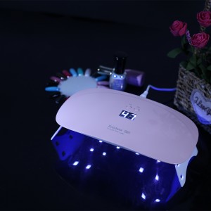 แท็บเล็ตพกพาเล็บศิลปะการบำบัดด้วยเครื่องจักรสายรุ้ง 1