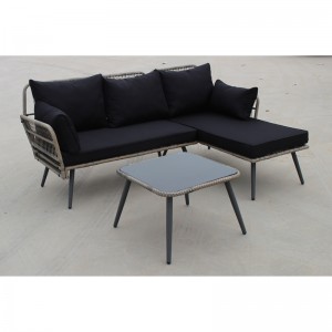 STEEL 3PCS KD SOFA SET N-005KD