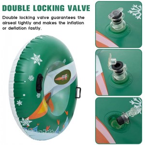 ท่อหิมะที่พองได้สำหรับการเลื่อนหนัก, เลื่อนหิมะสำหรับเด็กและผู้ใหญ่, เด็กเลื่อนที่มีก้น