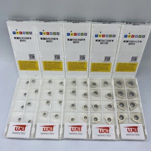 WCMT แทรกเหล็กกล้ากลึง, สแตนเลส, เหล็กหล่อ, โลหะผสมอลูมิเนียม, ทองเหลือง