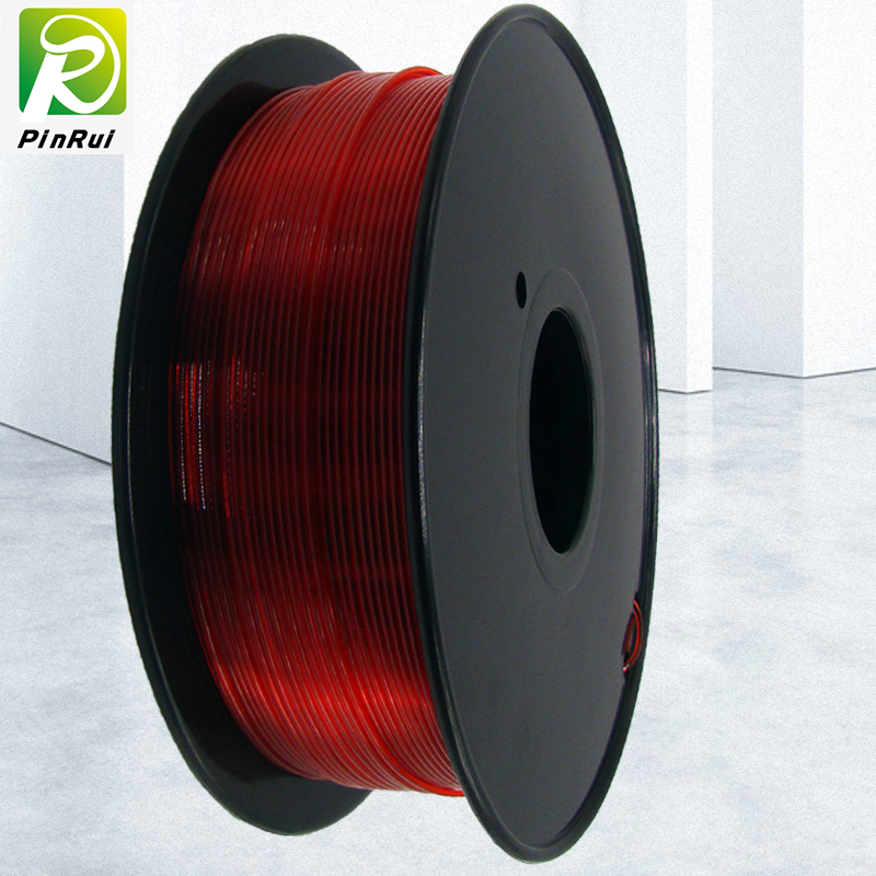 Pinrui 3D Printer 1.75mmpetg สีแดงสำหรับเครื่องพิมพ์ 3D