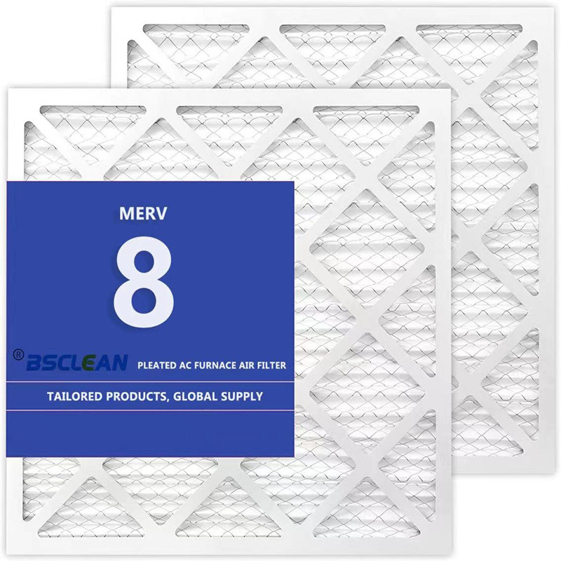 Amazon Hot Sale 20x 20x1 Merv 8 G4 Furnace AC HVAC Cardboard Panel Pre Filter