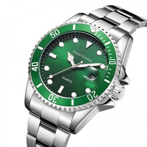 Daniel Gorman คุณภาพสูงสุดของ Men \\\\ s Sports Watch กันน้ำคลาสสิกสแตนเลสสายรัดแฟชั่นผู้ชายดูธุรกิจควอตซ์ Watchrm001