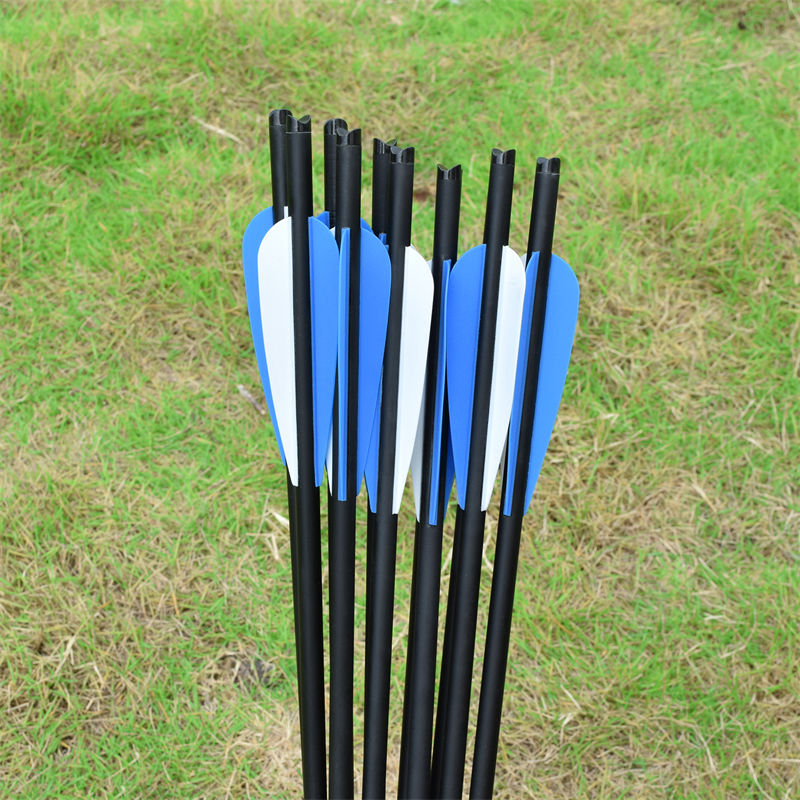 elongarrow 16-22inches Archery Hunting Arrow Bolts Bolts Rollfiberglass Bolts สำหรับนักล่าหน้าไม้กลางแจ้ง