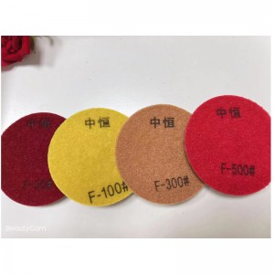 คอนกรีตเรซินบดดิสก์/concrete resin oolishing pad#/diamond resin disc