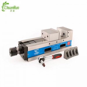 น้ำมันรองฟรีระนาบ Tines Vice Hydraulic Vise Double Precision Vice Mouth