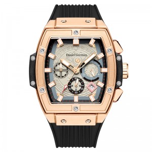 Daniel Gormango13 แบรนด์กันน้ำนาฬิกาผู้ชาย \\\\ s นาฬิกากีฬาการพักผ่อนที่ไม่ซ้ำกัน Quartz Luxury Square Men \\\\