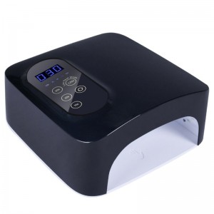 M&r 601PRO 72W โคมไฟเล็บ LED แบบไร้สาย, เครื่องเป่าเล็บ LED แบบชาร์จไฟได้, 15600mAh ไร้สายโคมไฟทาเล็บอย่างรวดเร็ว, ไฟเล็บเล็บเล็บมืออาชีพเ...