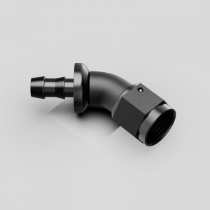 หนึ่งชิ้นเต็มการไหลเต็มการไหลของบาร์บดันล็อคปลายเข้ากับการติดตั้ง