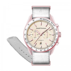 2022 Daniel Gormandg9005 Luxury Men Watches โลโก้แบบกำหนดเองนาฬิกาข้อมืออัตโนมัติสแตนเลสสตีลสอง Tourbillon Watch