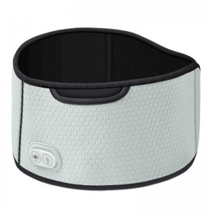 รั้งเอวที่มีความร้อนห่อด้วยการนวดเครื่องนวดเอวการสั่นสะเทือนด้วยความร้อน